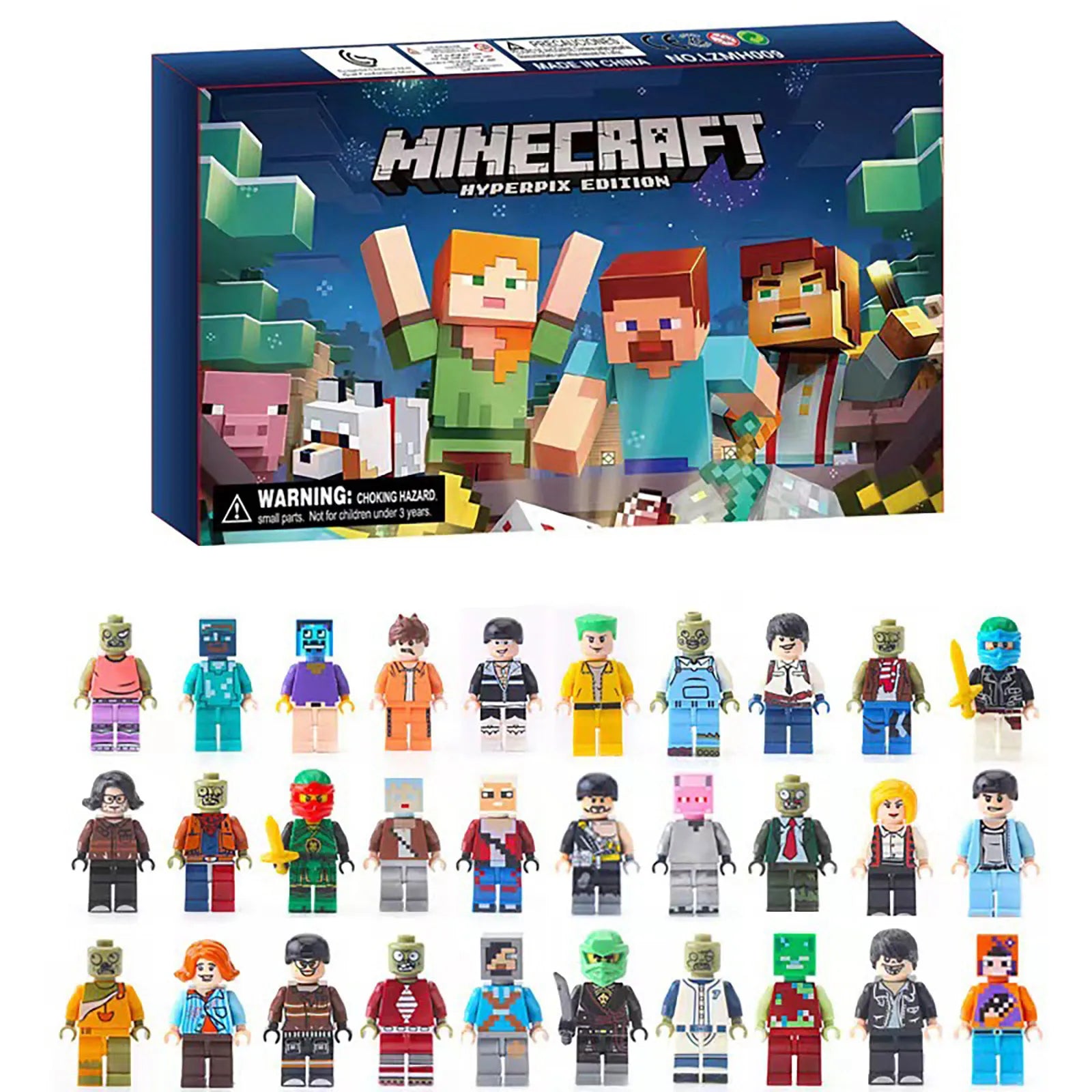 Calendrier de l’Avent 2024 Minecraft - 24 Figurine