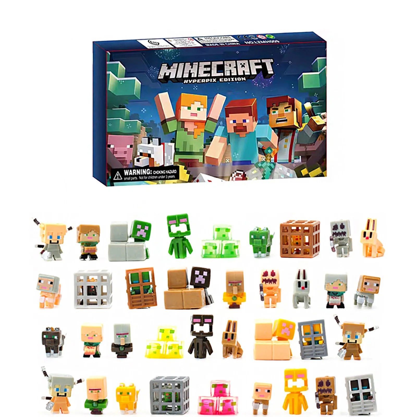 Calendrier de l’Avent 2024 Minecraft - 24 Figurine