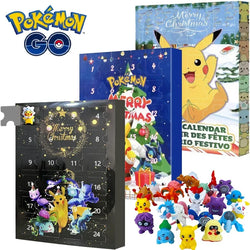 Image of Calendrier de l’Avent 2024 - 24 Figurines Pikachu et Sacha Surprises