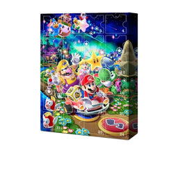 Image of Calendrier de l’Avent 2024 - Mario - 24 Figurines Surprises pour Enfants