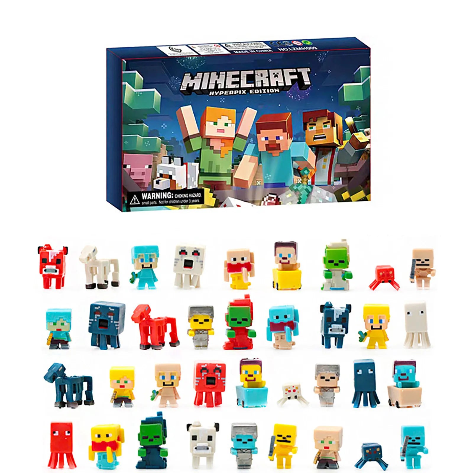 Calendrier de l’Avent 2024 Minecraft - 24 Figurine