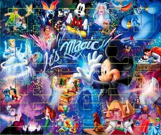 Calendrier de l’Avent 2024 - 24 Bijoux Disney Surprises