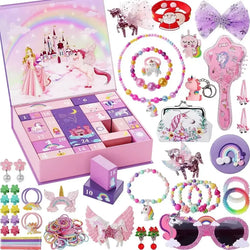 Image of Calendrier de l’Avent 2024 - Coffret Bijoux et Accessoires pour Filles